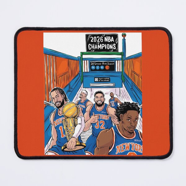 Item preview, Brunson,Anunoby,Towns,Hart and Bridges For New York Basketball NBA 2026 Champios designed and sold by tayjeffrey61.