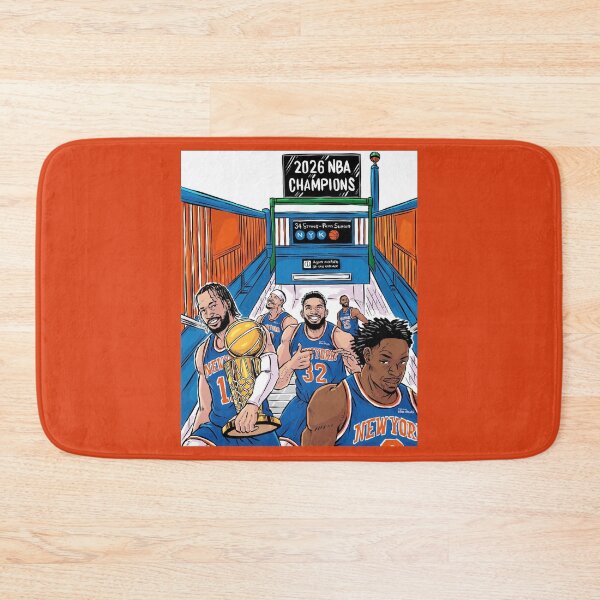 Item preview, Brunson,Anunoby,Towns,Hart and Bridges For New York Basketball NBA 2026 Champios designed and sold by tayjeffrey61.
