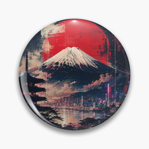 Item preview, Fuji 3776 — Cyberpunk Tokyo Night Poster designed and sold by kummo-0319.