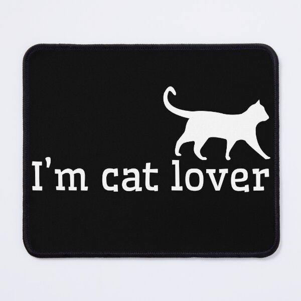 Item preview, Minimalist Line Art Cat – Funny I'm Cat Lover Quote designed and sold by Kuzmier.