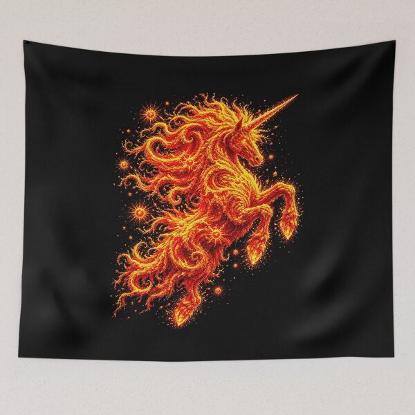 Item preview, ⚡ ELEMENTAL UNICORNS COLLECTION - SUN designed and sold by WheelieGdArt.