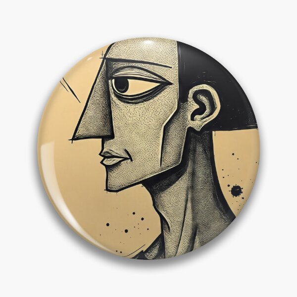 Item preview, Modern Art Portrait #1 designed and sold by DroneWorks Creative.