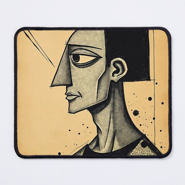 Item preview, Modern Art Portrait #1 designed and sold by DroneWorks Creative.