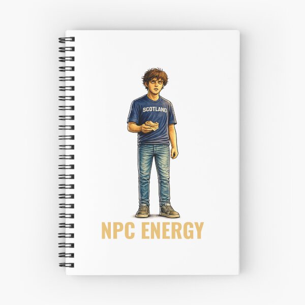 Item preview, NPC Energy Scottish Football Fan Humour - Vintage Retro designed and sold by AberDons.