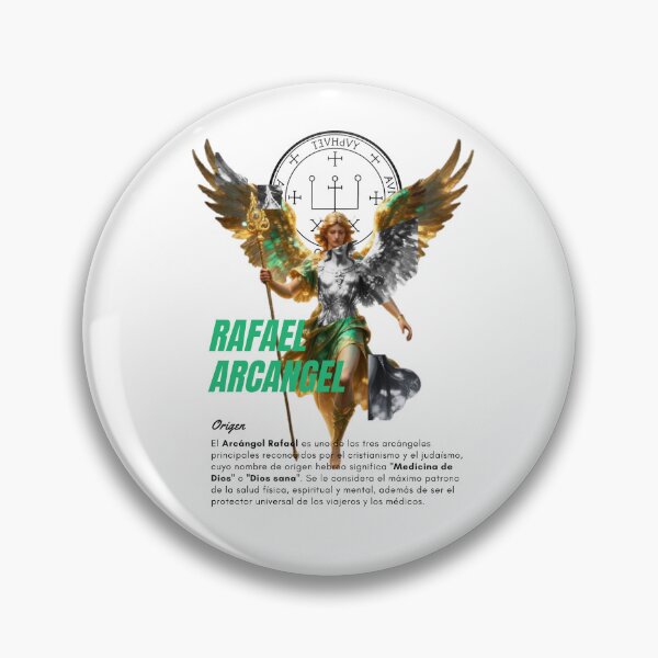 Item preview, Rafael Archangel Healer Watercolor designed and sold by MapachardoStoreRB.