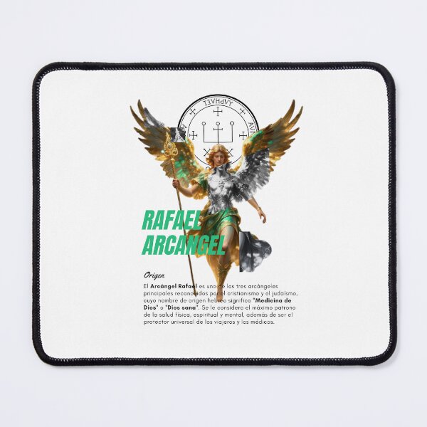 Item preview, Rafael Archangel Healer Watercolor designed and sold by MapachardoStoreRB.