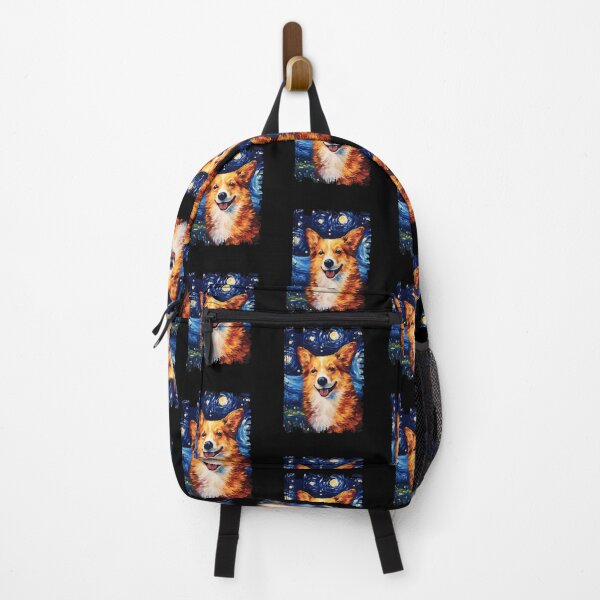 Item preview, Funny Clear Red Corgi Starry Night Illustration Mom Dad Kids designed and sold by rafaeltto.