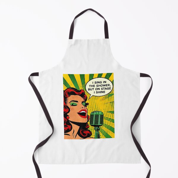 Item preview, Retro Pop Art Singer - International Music Day designed and sold by Art-Arcade6.