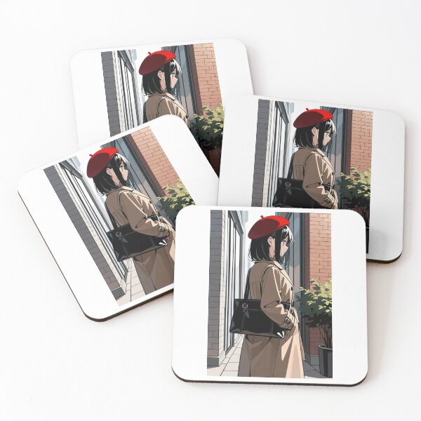 Item preview, Fashion - style woman beige trench designed and sold by AnimeShin.