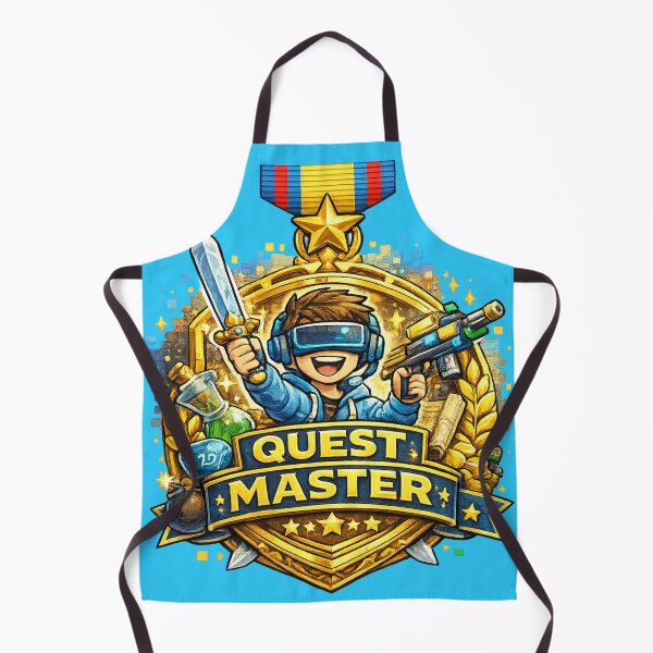 Item preview, Quest Master Rec Room Gamer Badge | VR Gaming Virtual Reality Paintball & Dodgeball Champion Sticker designed and sold by mocci10.