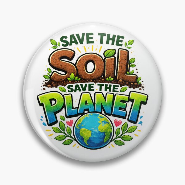 Item preview, Save the Soil Save the Planet  designed and sold by ttuniques.