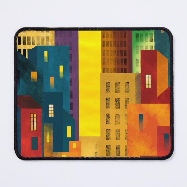 Item preview, Vibrant Cityscape designed and sold by Andrew Hitchen.