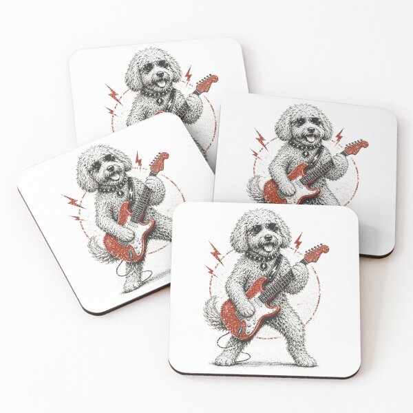 Item preview, Rock Goldendoodle Dog designed and sold by zoes-ink.