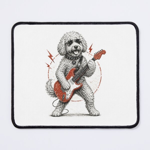 Item preview, Rock Goldendoodle Dog designed and sold by zoes-ink.