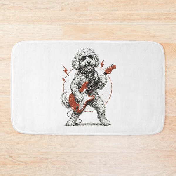 Item preview, Rock Goldendoodle Dog designed and sold by zoes-ink.