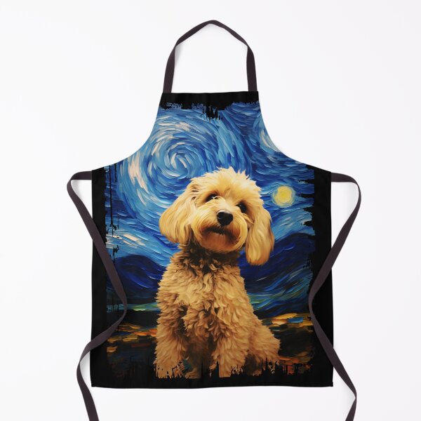 Item preview, Funny Cockapoo Starry Night Illustration Mom Dad Kids designed and sold by rafaeltto.
