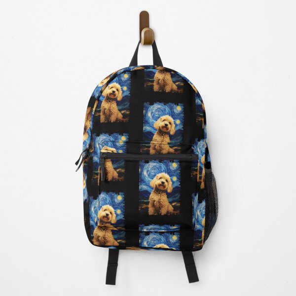 Item preview, Funny Cockapoo Starry Night Illustration Mom Dad Kids designed and sold by rafaeltto.