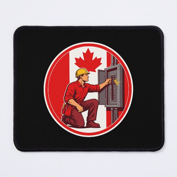 Item preview, Canadian Electrician CANADA Flag Icon designed and sold by soondoock.