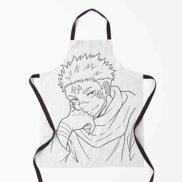 Artikelvorschau, Legendäre Ryomen Sukuna-Linienzeichnung | Anime-Charakterillustration aus Jujutsu Kaisen entworfen und verkauft von Fallen_Angel.
