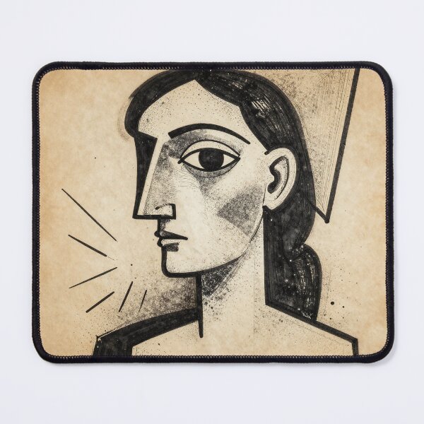 Item preview, Modern Art Portrait #2 designed and sold by DroneWorks Creative.
