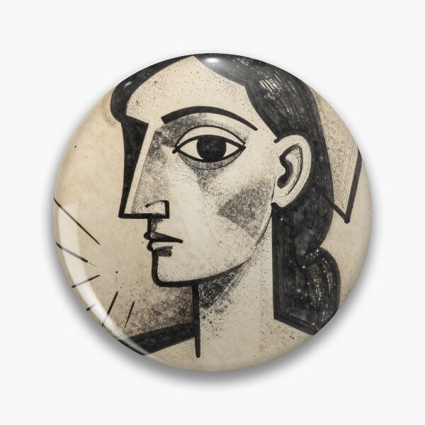 Item preview, Modern Art Portrait #2 designed and sold by DroneWorks Creative.