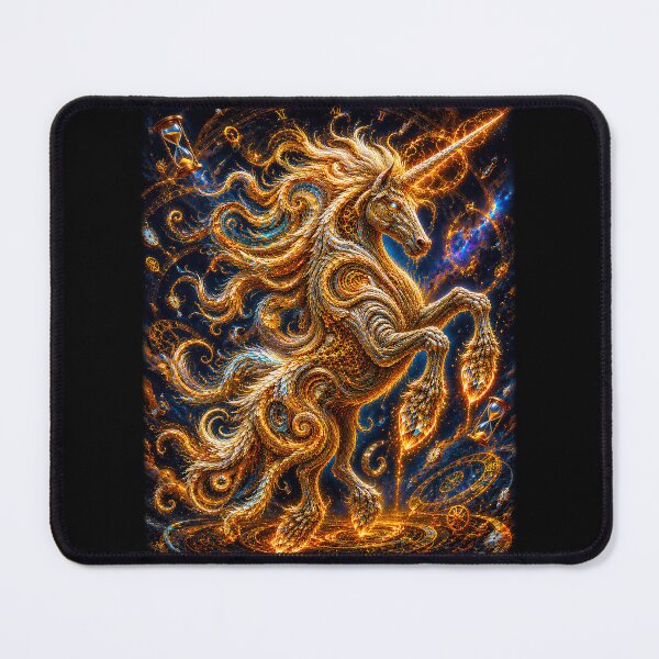 Item preview, ⚡ ELEMENTAL UNICORNS COLLECTION - TIME designed and sold by WheelieGdArt.