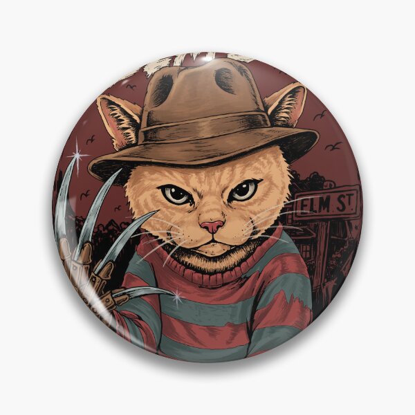 Item preview, Nightmeow on elm street designed and sold by fathi Illustration.