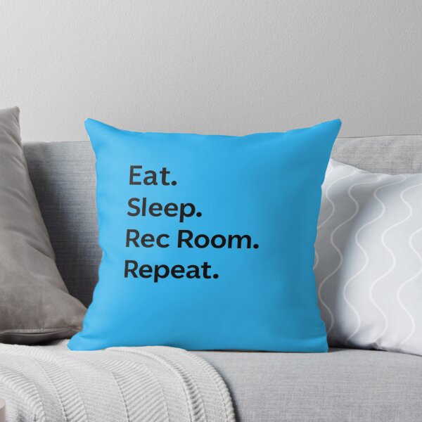 Item preview, Eat Sleep Rec Room Repeat | Funny Rec Room Gamer VR Gaming Virtual Reality Sticker designed and sold by mocci10.