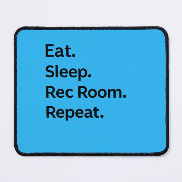 Item preview, Eat Sleep Rec Room Repeat | Funny Rec Room Gamer VR Gaming Virtual Reality Sticker designed and sold by mocci10.