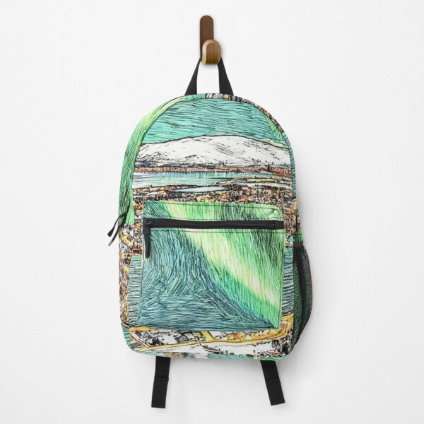 Item preview, Northern Lights (Aurora Borealis) over Tromsø designed and sold by sid1802.