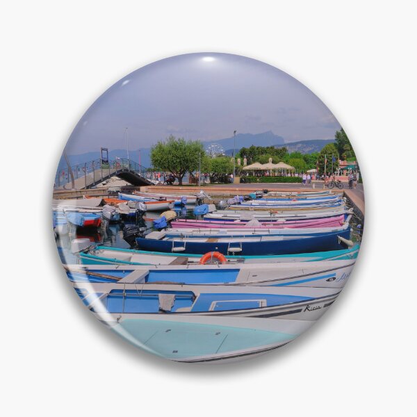 Item preview, Colourful Boats at Bardolino Marina on Lake Garda designed and sold by Violaman.