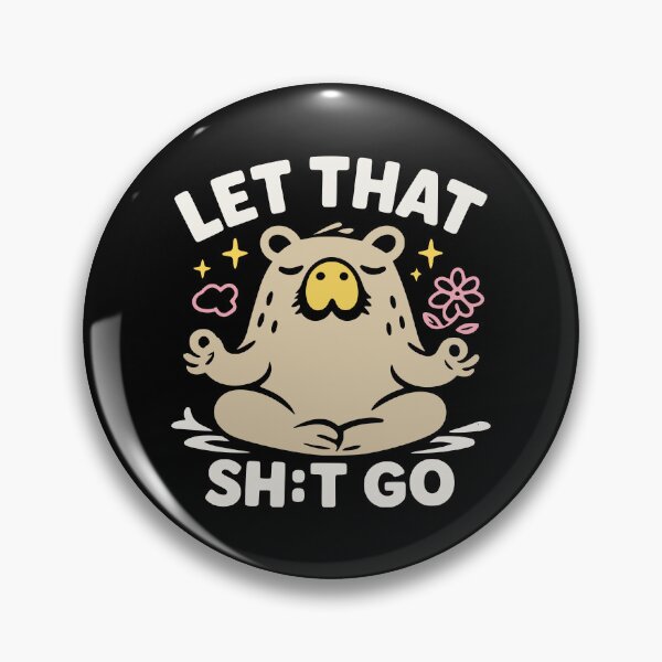 Item preview, Funny Meditation Capybara designed and sold by MavtM.