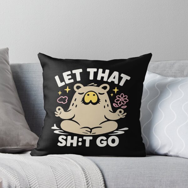 Item preview, Funny Meditation Capybara designed and sold by MavtM.