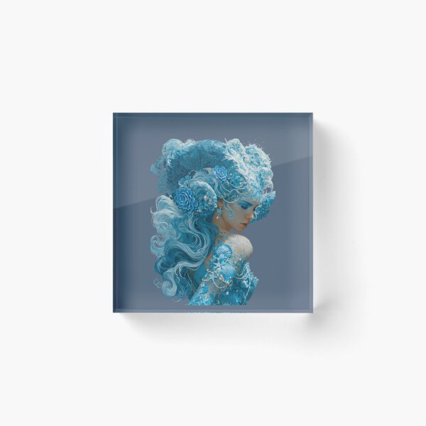 Item preview,  Ocean Goddess of the Coral Reef designed and sold by MythicMood.