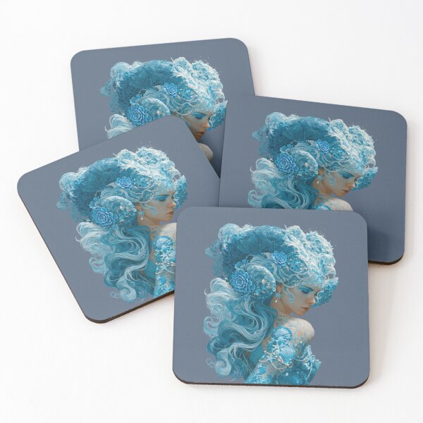 Item preview,  Ocean Goddess of the Coral Reef designed and sold by MythicMood.