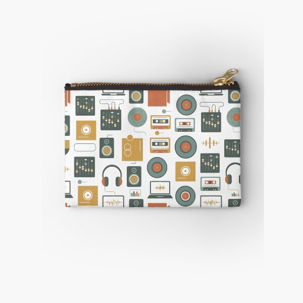 Item preview, Retro Audio Studio and Music Production Seamless Pattern designed and sold by Nikola Dio.