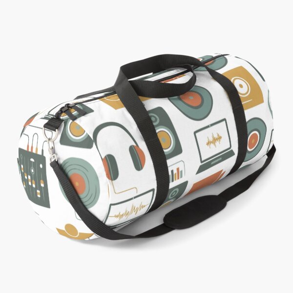 Item preview, Retro Audio Studio and Music Production Seamless Pattern designed and sold by Nikola Dio.