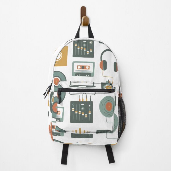 Item preview, Retro Audio Studio and Music Production Seamless Pattern designed and sold by Nikola Dio.