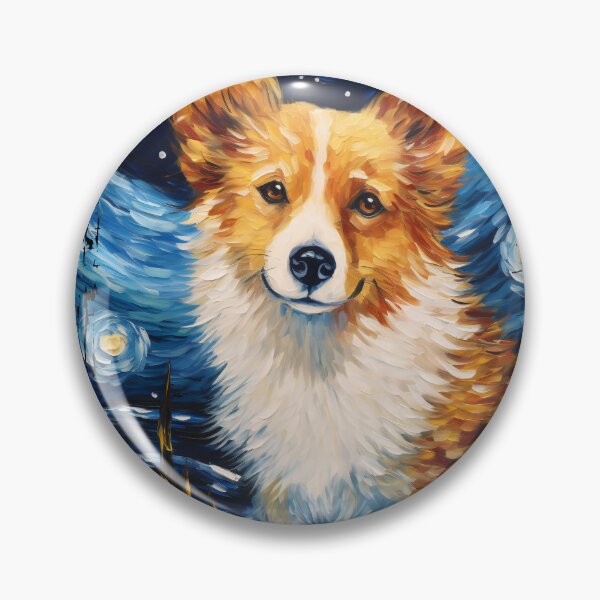 Item preview, Funny Corgi Starry Night Illustration Mom Dad Kids designed and sold by rafaeltto.