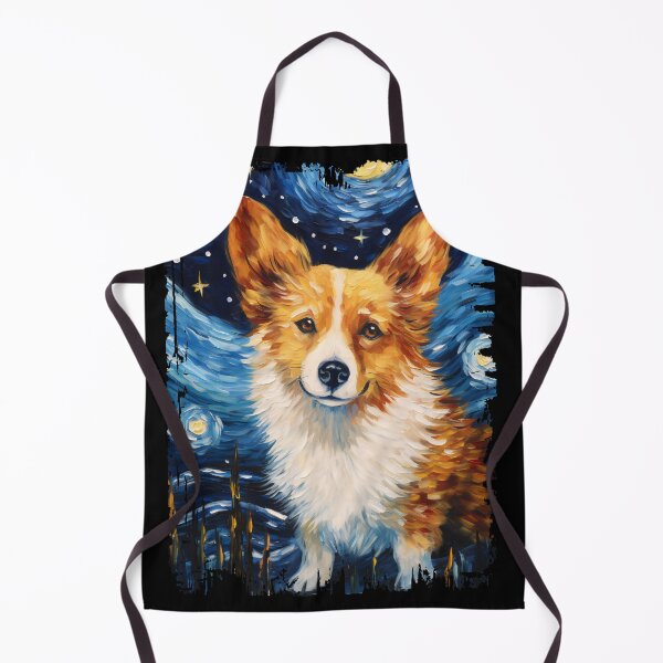 Item preview, Funny Corgi Starry Night Illustration Mom Dad Kids designed and sold by rafaeltto.