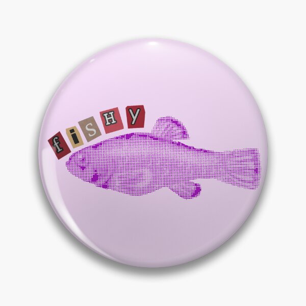 Item preview, Fishy Fish Ransom Note Graphic designed and sold by trashgirl99.