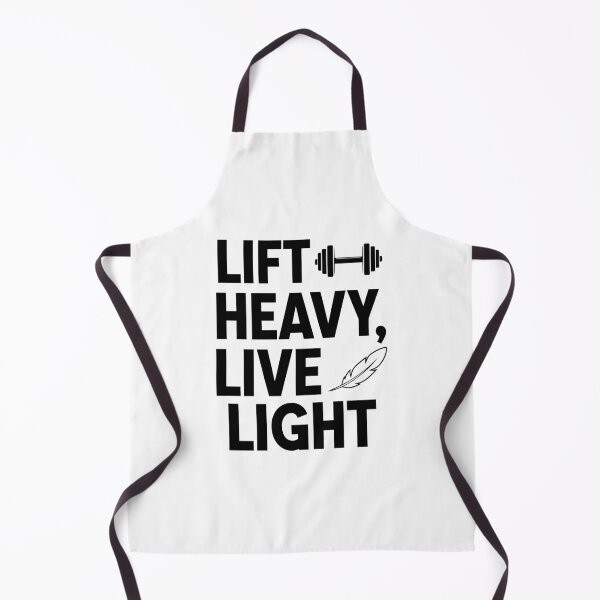 Item preview, Lift Heavy Live Light – Humorous & Motivational Fitness Design for Gym Enthusiasts designed and sold by Magraphx.