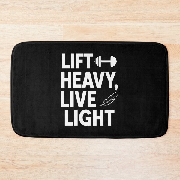 Item preview, Lift Heavy Live Light – Humorous & Motivational Fitness Design for Gym Enthusiasts designed and sold by Magraphx.