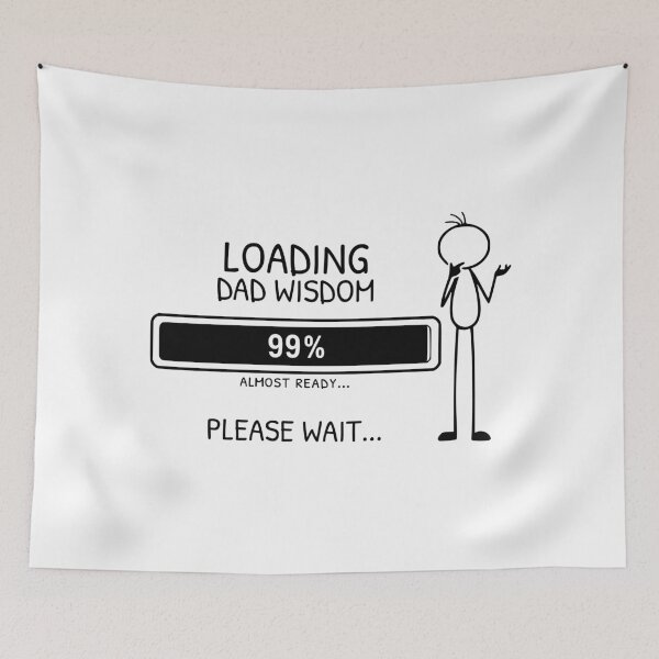 Item preview, Loading Dad Wisdom Funny Dad Design designed and sold by Pebl-Co.