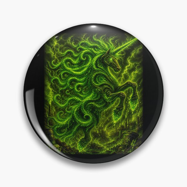 Item preview, ⚡ ELEMENTAL UNICORNS COLLECTION - TOXIC designed and sold by WheelieGdArt.