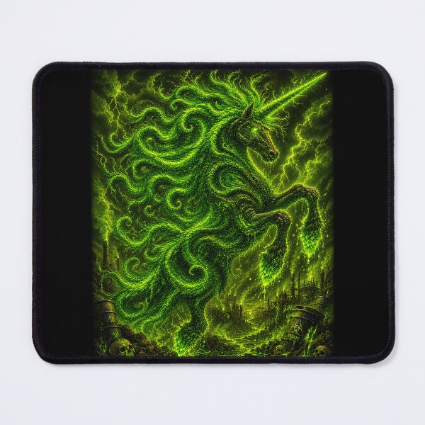 Item preview, ⚡ ELEMENTAL UNICORNS COLLECTION - TOXIC designed and sold by WheelieGdArt.