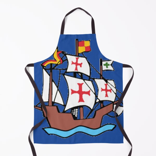 Item preview, Christopher Columbus Exploration Ship | 1492 Columbus Day Art Symbols designed and sold by Based History.
