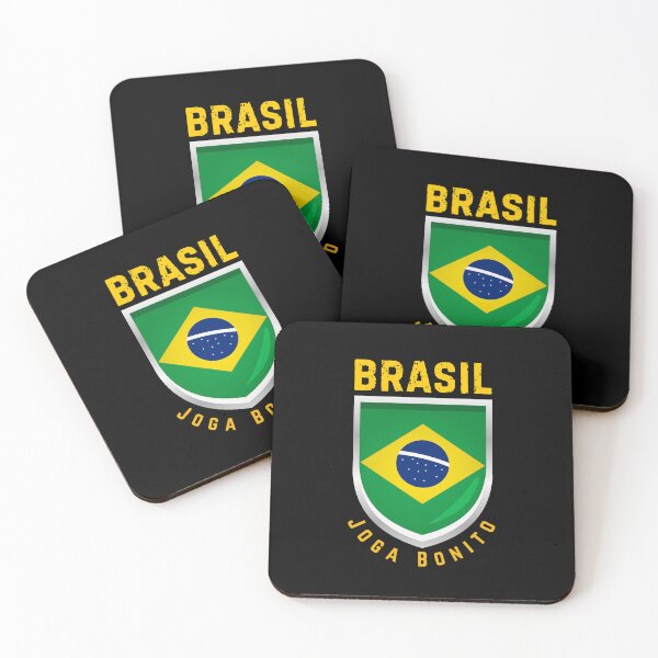 Artikelvorschau, Brasilien Joga Bonito Fußballstolz Brasilien Fußballnationalmannschaft Weltmeisterschaft Fans entworfen und verkauft von PerfectMatch.
