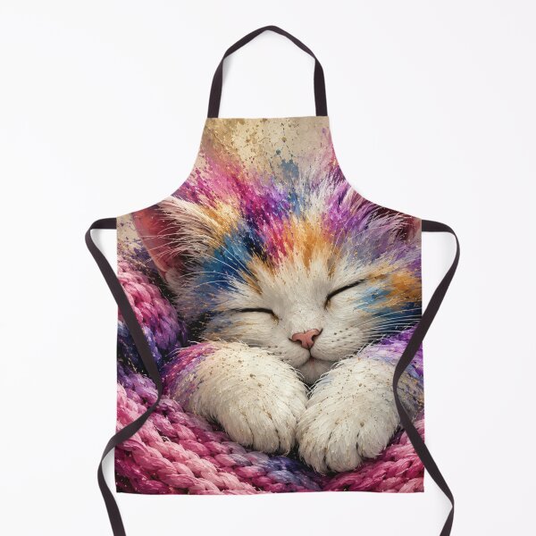 Item preview, Rainbow Dreams Kitten designed and sold by ArtbyValks.