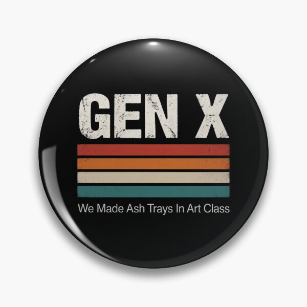 Item preview, Retro Nostalgia 70s 80s - Gen X We Made Ash Trays in Art Class designed and sold by CutOutIdols.